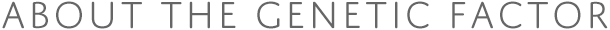 再生因子（ジェネティックファクター&reg;）について